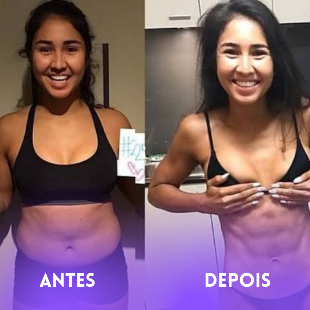 antes e depois